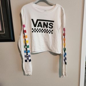 Vans Long-sleeve Half Shirt Large